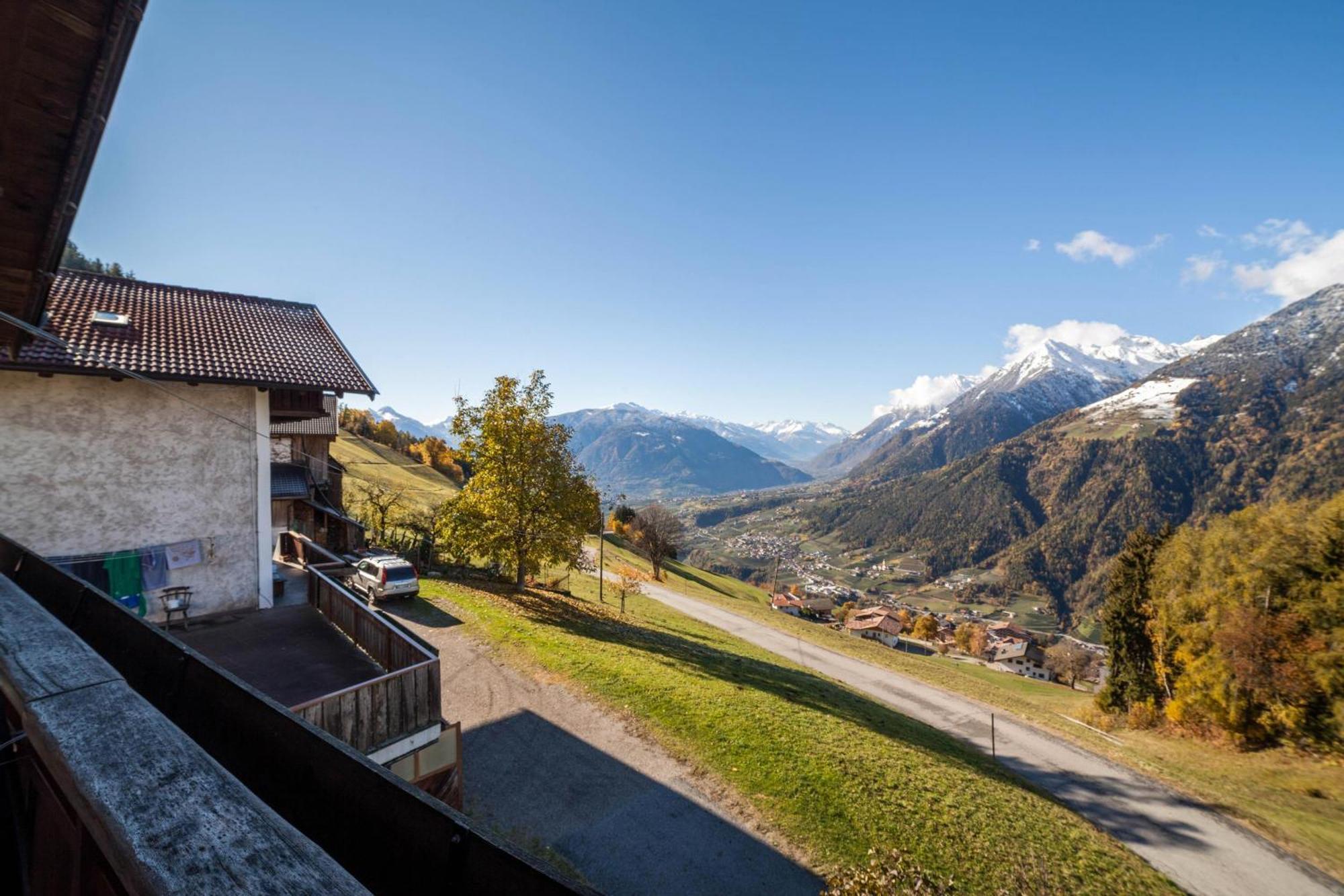 Hoferhof Apartement Bergspitze Schenna Exterior foto
